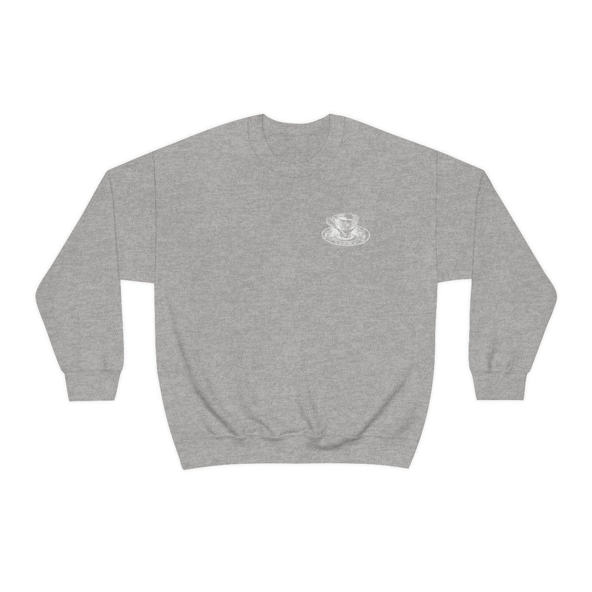 Tea and Toast Graphic Crewneck Sweatshirt